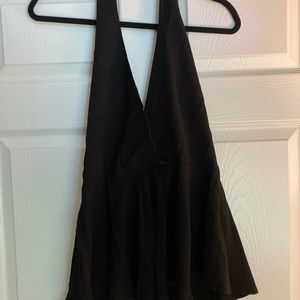 NWT ASOS black halter size 10